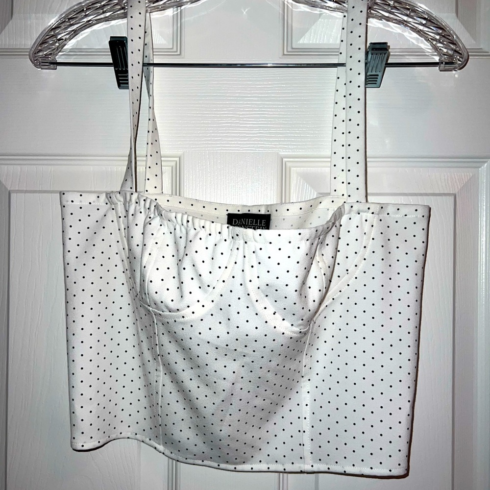 Polkadot crop top